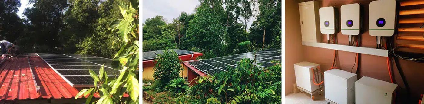 Off-grid Solar System For Hotel Power Supply